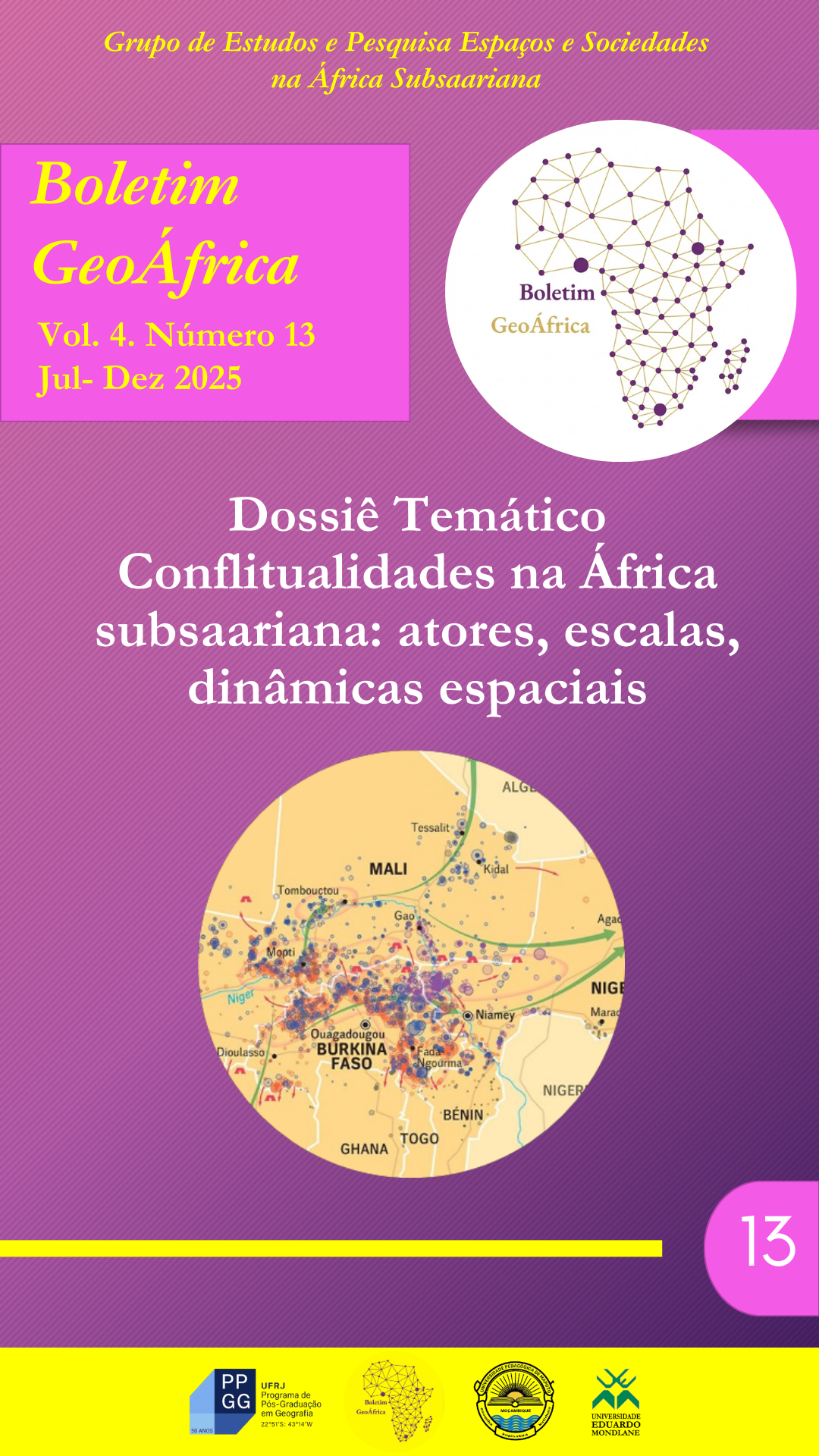 Dossiê: Conflitualidades na África subsaariana: atores, escalas, dinâmicas espaciais